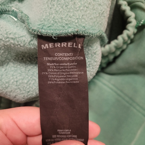 LG Merrell Womens Green Scout Shorts - Picture 5 of 5